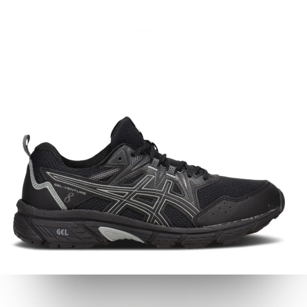 Oasis Black and Gray Athletic Shoes